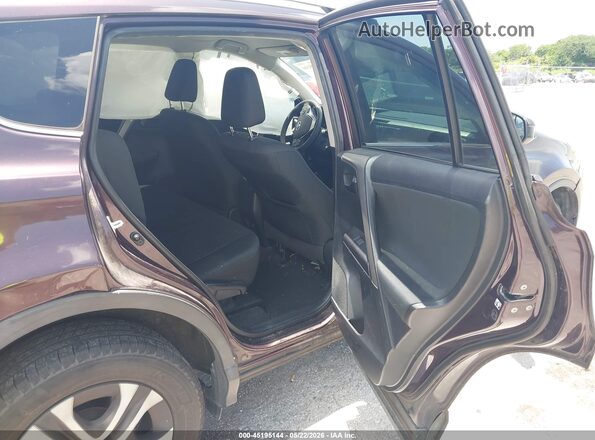 2T3ZFREV3JW431508 2018 TOYOTA RAV4 Maroon VIN sticker view