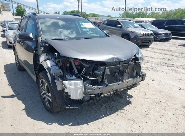 2T3ZFREV4JW450195 2018 TOYOTA RAV4 Gray Vista frontal