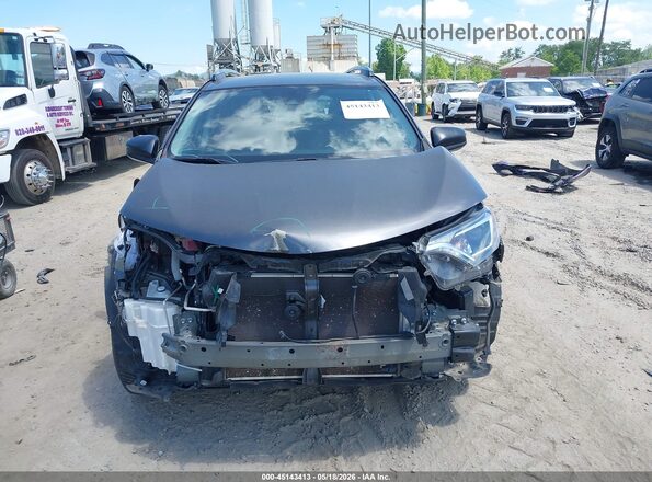 2T3ZFREV4JW450195 2018 TOYOTA RAV4 Gray Vista del cuadro de instrumentos