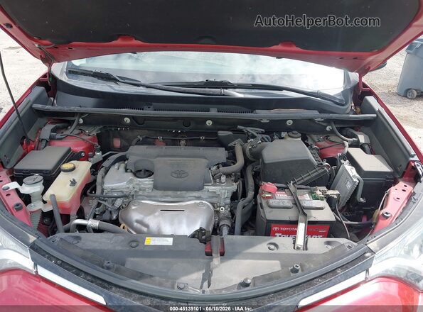 2T3ZFREV5GW280521 2016 TOYOTA RAV4 Red 