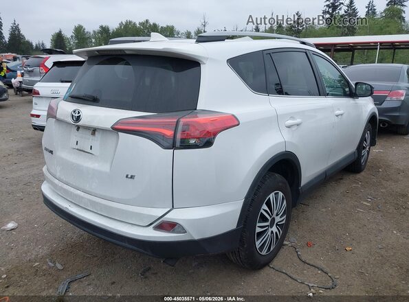 2T3ZFREV7HW357245 2017 TOYOTA LE White Հետևի աջ
