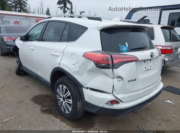 2T3ZFREV7HW357245 2017 TOYOTA LE White Հետևի ձախ