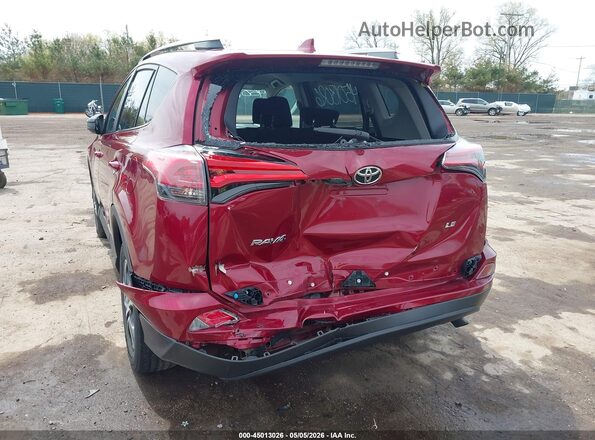 2T3ZFREV7JW407261 2018 TOYOTA LE Red Widok z przodu