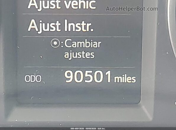 2T3ZFREV7JW407261 2018 TOYOTA LE Red 