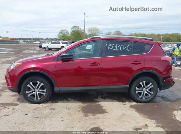 2T3ZFREV7JW407261 2018 TOYOTA LE Red Widok wnętrza 360 stopni