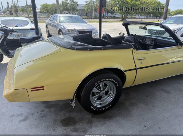 2T87Y9N192524     1979 PONTIAC FIREBIRD Желтый 