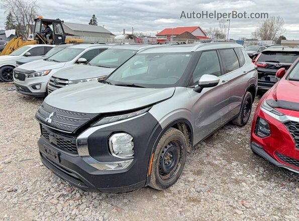 JA4J4UA85NZ611918 2022 MITSUBISHI OUTLANDER Серебряный 