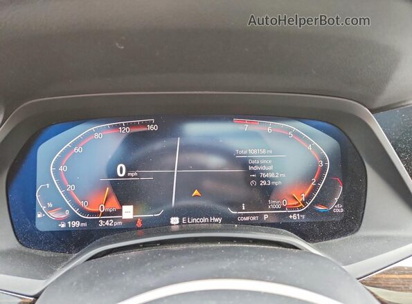 5UXCR6C57KLL02768 2019 BMW X5 Черный 