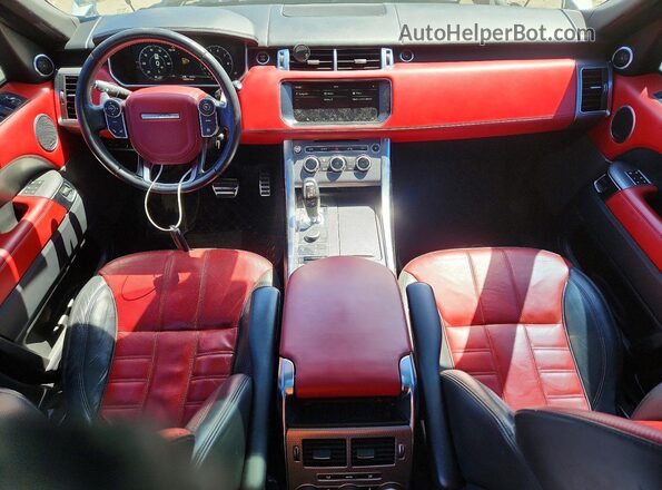 SALWV2FV9HA155333 2017 LAND ROVER RANGE Белый Вид щитка приборов