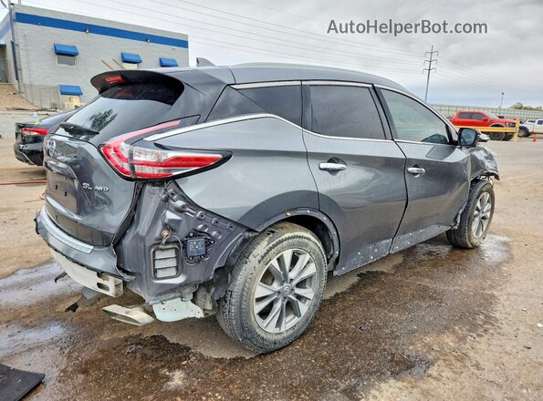 5N1AZ2MH7JN176470 2018 NISSAN MURANO Серебряный Задняя правая четверть