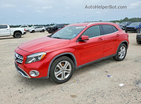 W1NTG4EBXLU040022 2020 MERCEDES-BENZ GLA Red უკანა მარცხენა