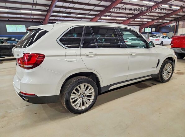 5UXKR0C54G0P26703 2016 BMW X5 White 