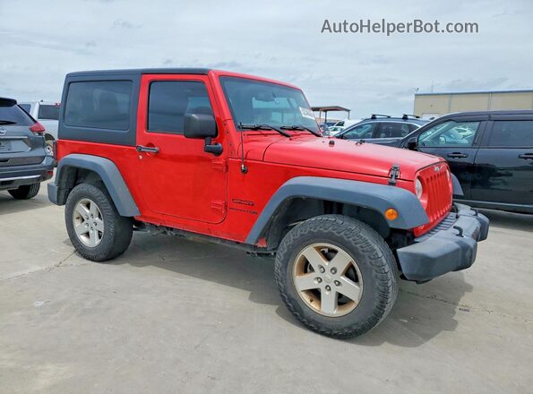 1C4AJWAG1JL888337 2018 JEEP WRANGLER Красный 