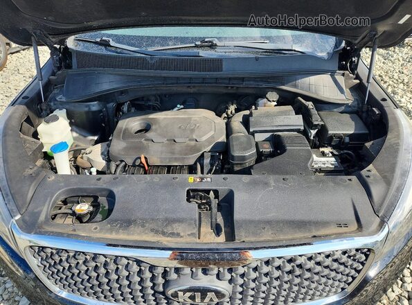 5XYPG4A38JG429361 2018 KIA SORENTO Black 