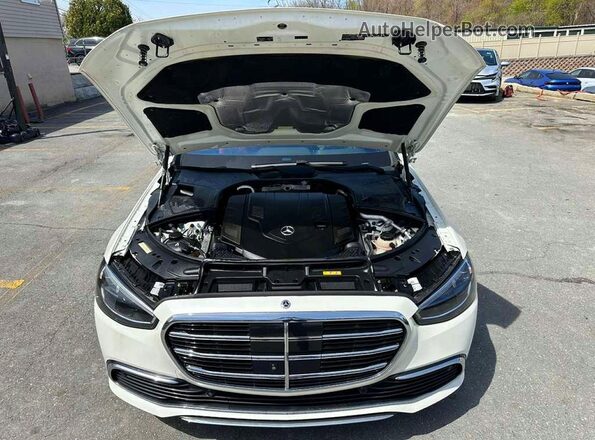 W1K6G7GB3NA112840 2022 MERCEDES-BENZ S Белый Вид сзади