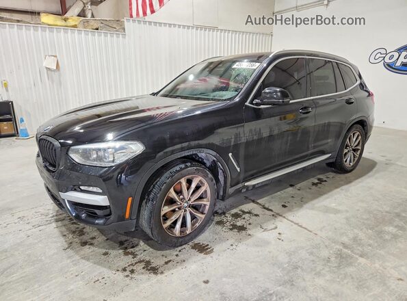 5UXTR7C54KLF32518 2019 BMW X3 Black 