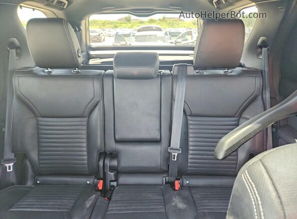 SALRT2EX2N2459924 2022 LAND ROVER DISCOVERY Black უკანა სალონის ხედი