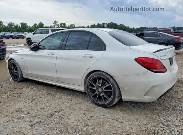 55SWF6EB0GU132868 2016 MERCEDES-BENZ C White Задня права чверть