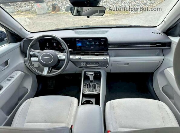KM8HBCAB3SU203583 2025 HYUNDAI KONA Blue Widok z tyłu