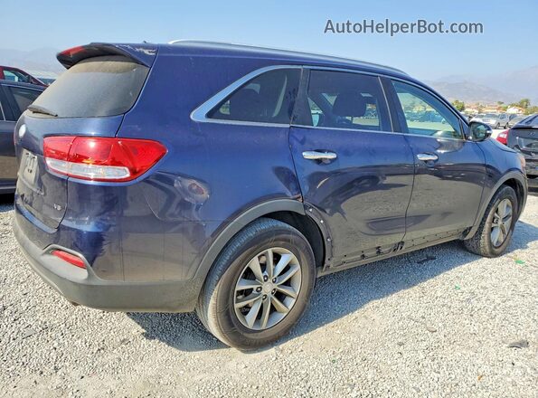 5XYPG4A56JG360932 2018 KIA SORENTO Blue 
