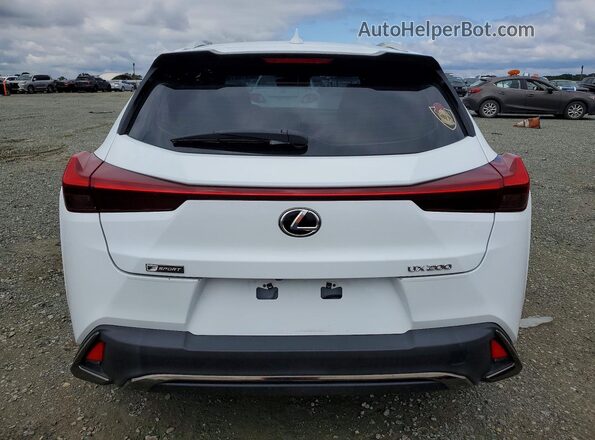 JTHY3JBH1K2006480 2019 LEXUS UX White Widok z tyłu