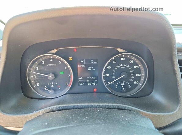 5NPD74LF6JH234670 2018 HYUNDAI ELANTRA Black Widok zestawu wskaźników
