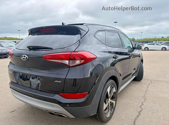 KM8J3CA2XJU794296 2018 HYUNDAI TUCSON Black 