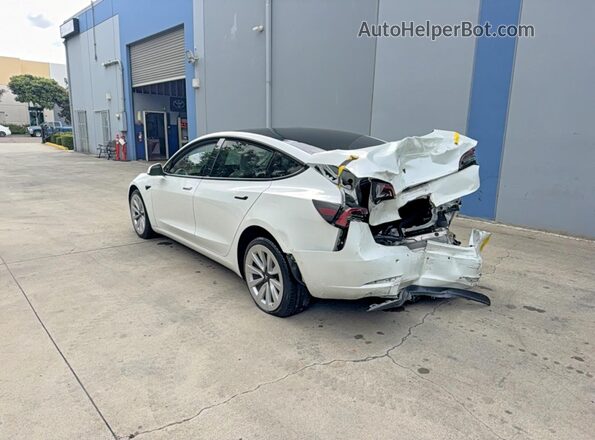 5YJ3E1EB1NF241508 2022 TESLA MODEL White 