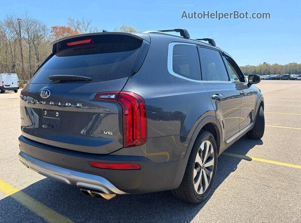 5XYP6DHC3LG037187 2020 KIA TELLURIDE Gray 
