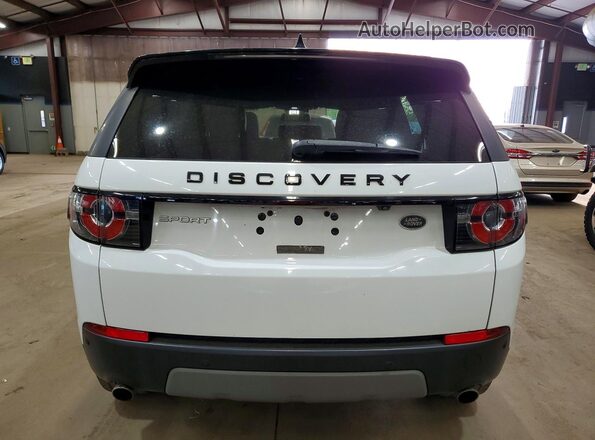 SALCP2RX3JH768457 2018 LAND ROVER DISCOVERY White Vista interior delantera