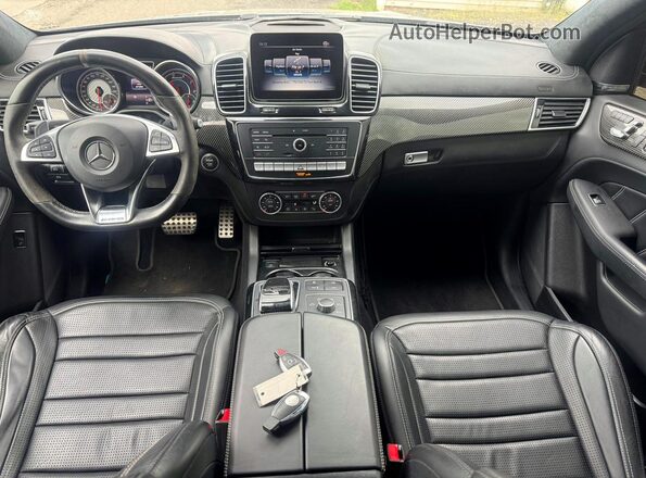 4JGED7FB3KA155002 2019 MERCEDES-BENZ GLE Charcoal Vista interior delantera