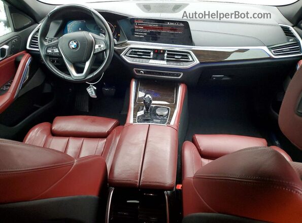5UXCY4C00L9D49475 2020 BMW X6 White 
