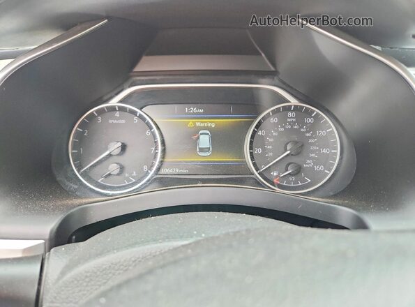 5N1AZ2MH7JN176470 2018 NISSAN MURANO Серебряный Вид щитка приборов
