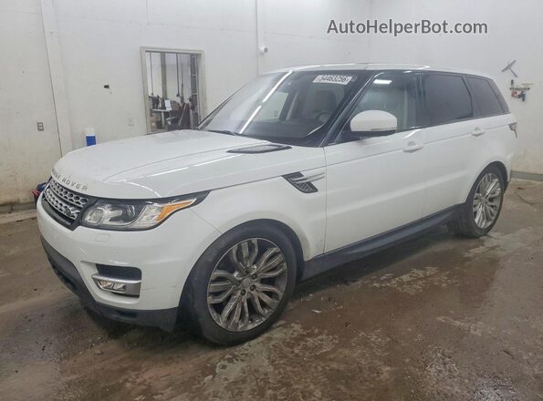 SALWR2PF9GA595319 2016 LAND ROVER RANGE ROVER Белый Задняя левая четверть