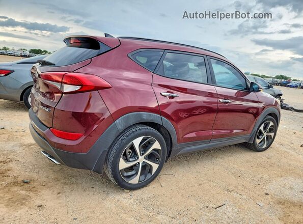 KM8J33A20GU193150 2016 HYUNDAI TUCSON Бордовый 