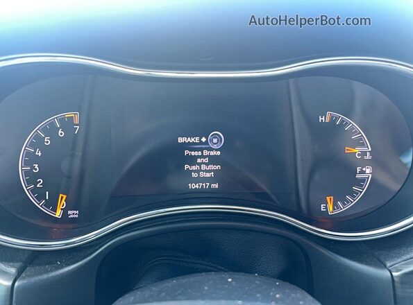 1C4RJFBG1MC664619 2021 JEEP GRAND Белый Вид щитка приборов