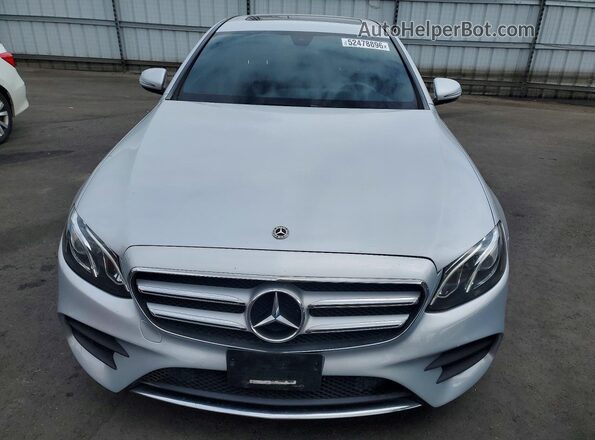 WDDZF4JB7JA431563 2018 MERCEDES-BENZ E Silver 