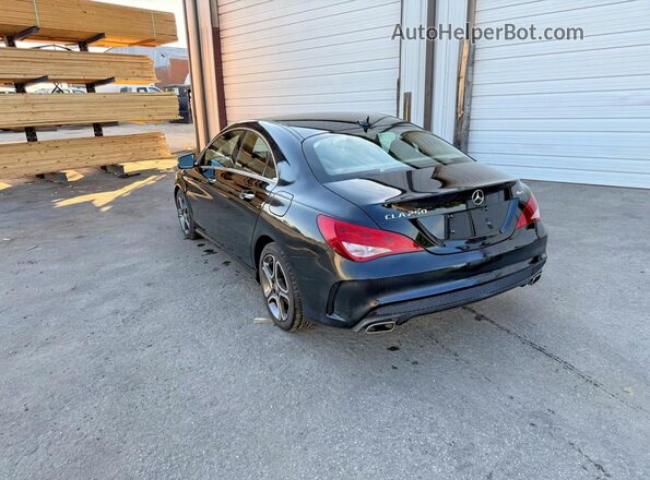 WDDSJ4GB0GN339106 2016 MERCEDES-BENZ CLA-CLASS Black 