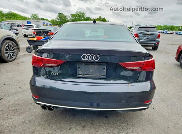 WAUAUGFF6J1045871 2018 AUDI A3 Black Widok wnętrza z przodu