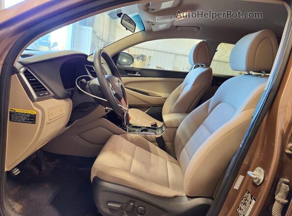KM8J33A29HU367556 2017 HYUNDAI TUCSON Brown 