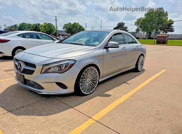 WDDSJ4EB1JN508060 2018 MERCEDES-BENZ CLA-CLASS Серебряный 
