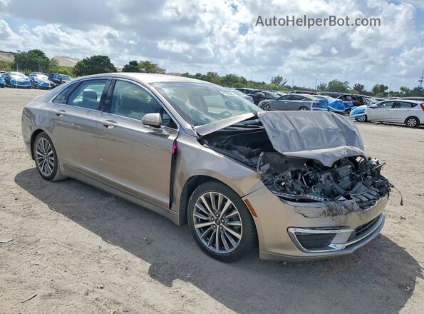 3LN6L5A98KR619133 2019 LINCOLN MKZ Кремовый Вид спереди