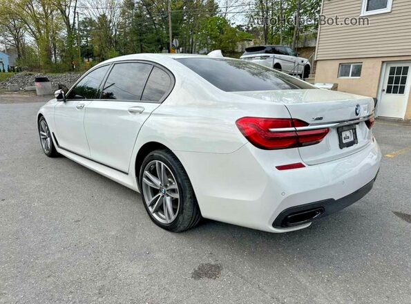 WBA7F2C52KB240316 2019 BMW 7 SERIES White Հետևի աջ