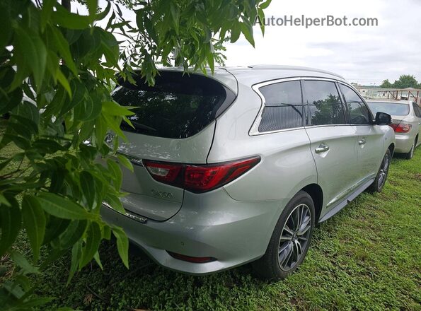 5N1DL0MMXJC513340 2018 INFINITI QX60 Silver Դիմացի տեսք