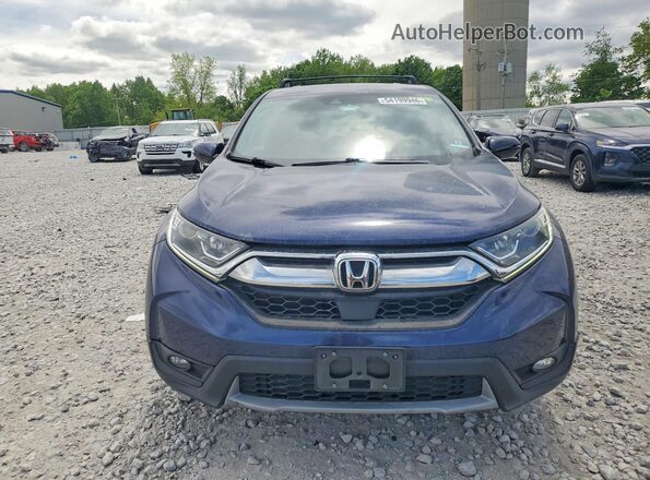 5J6RW2H81KA000995 2019 HONDA CR-V Синий Вид сзади