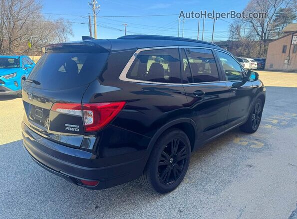 5FNYF6H24MB096457 2021 HONDA PILOT Black Դիմացի տեսք