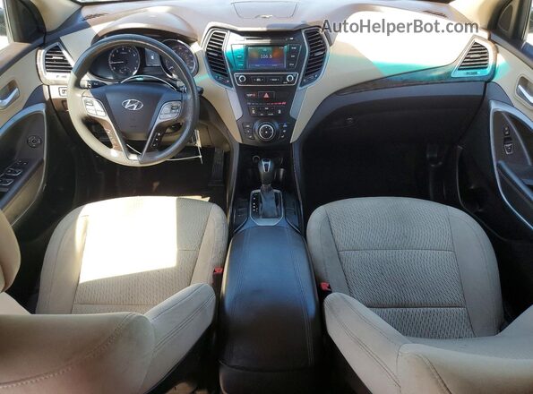 5XYZT3LB9JG572466 2018 HYUNDAI SANTA Gray 
