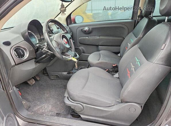 3C3CFFARXGT248530 2016 FIAT 500 Серый Вид панели приборов
