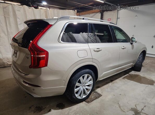 YV4A22PK9G1031122 2016 VOLVO XC90 Кремовый Передняя правая четверть