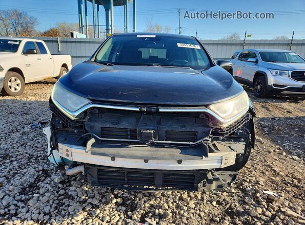5J6RW2H5XHL044450 2017 HONDA CR-V Black Вид ззаду